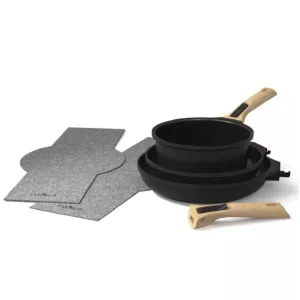 Più Venduto Kit cucina con manico amovibile-grafite