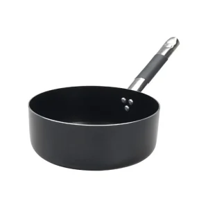 Casseruola antiaderente alblack bassa in alluminio 3mm 1 manico - ø28 Direttamente Dal Produttore