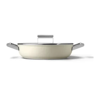Offerta Limitata Tegame 2 manici con coperchio, 50‘s style, ø 28 cm, crema