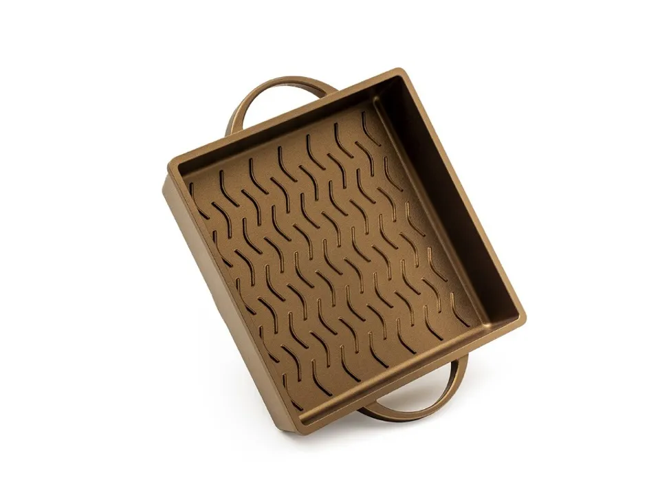 K360, grill quadrato 25x25 cm Popolare