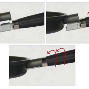 Nuovo Arrivo Padella alta pentolpress linea granit, versione induzione
