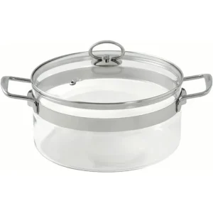 Non Perdere Belissam - casseruola in vetro con coperchio 24 cm