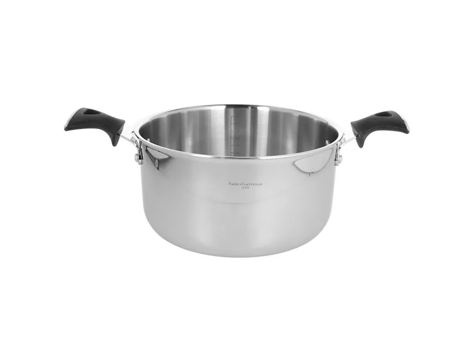 Soddisfatti O Rimborsati Luxury design, casseruola 2 manici 24 cm in acciaio inox