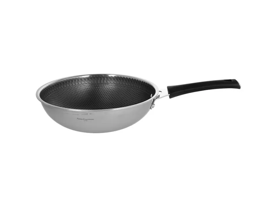 Bestseller Luxury design, wok 1 manico 28 cm in acciaio inox