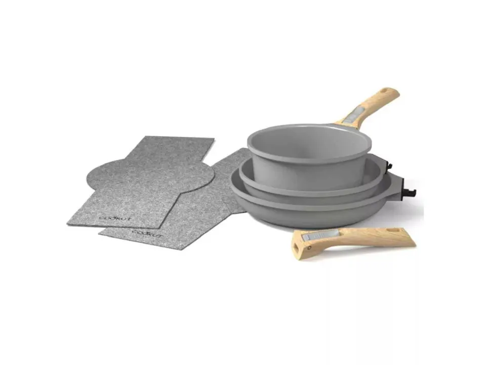 Kit cucina con manico amovibile-perla Ultimissimo Modello