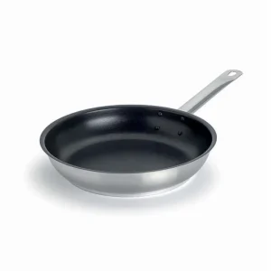 Padella antiaderente in acciaio inox 1 manico - ø32 Saldi