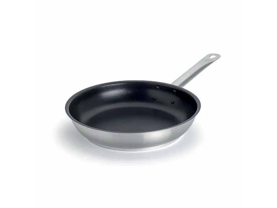 Padella antiaderente in acciaio inox 1 manico - ø40 Sconto