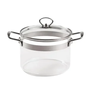 Belissam - pentola in vetro con coperchio 20 cm Più Venduto
