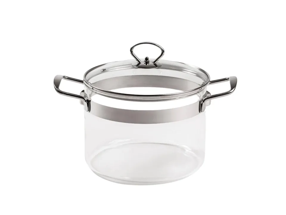 Belissam - pentola in vetro con coperchio 20 cm Più Venduto