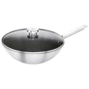 Joy plus, wok con coperchio 30 cm Must-Have