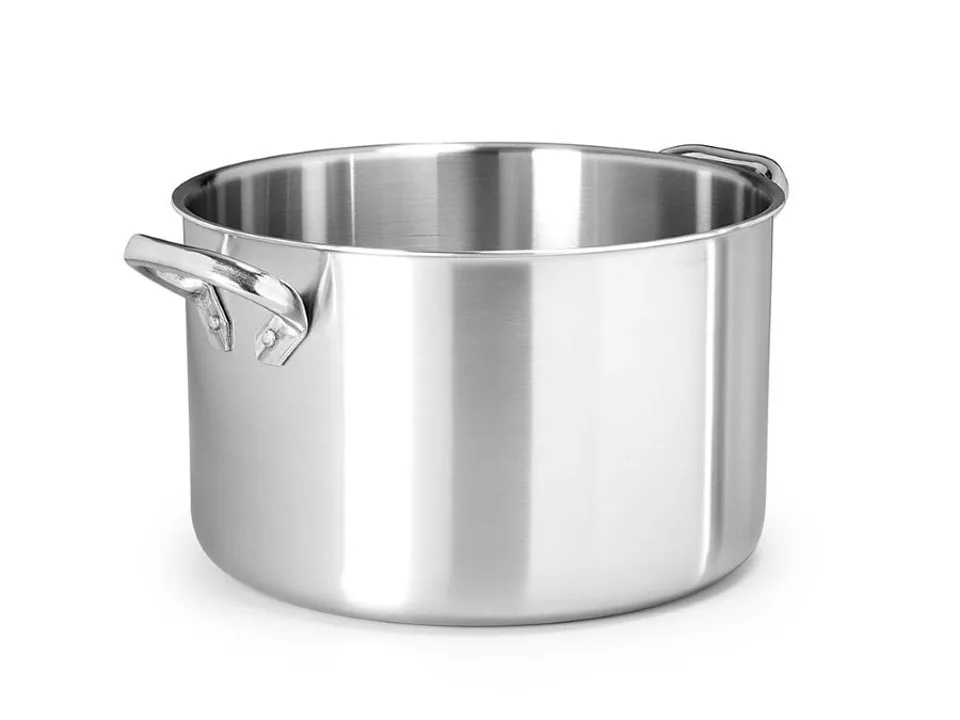 Casseruola induzione alta in aluinox 2 maniglie - ø24 cm Prezzo Di Fabbrica