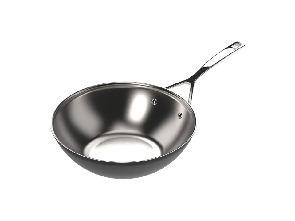 Black ceramic, wok in acciaio 30 cm Must-Have