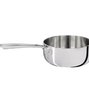 A Buon Prezzo Casseruola alta alu-inox 5-ply per induzione con un manico, ø 20 cm