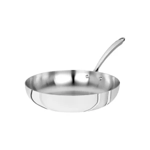 Promo Stagionale Padella induzione 1907 svasata alta in alluminio e acciaio lucido 1 manico - ø20xh5,5 cm