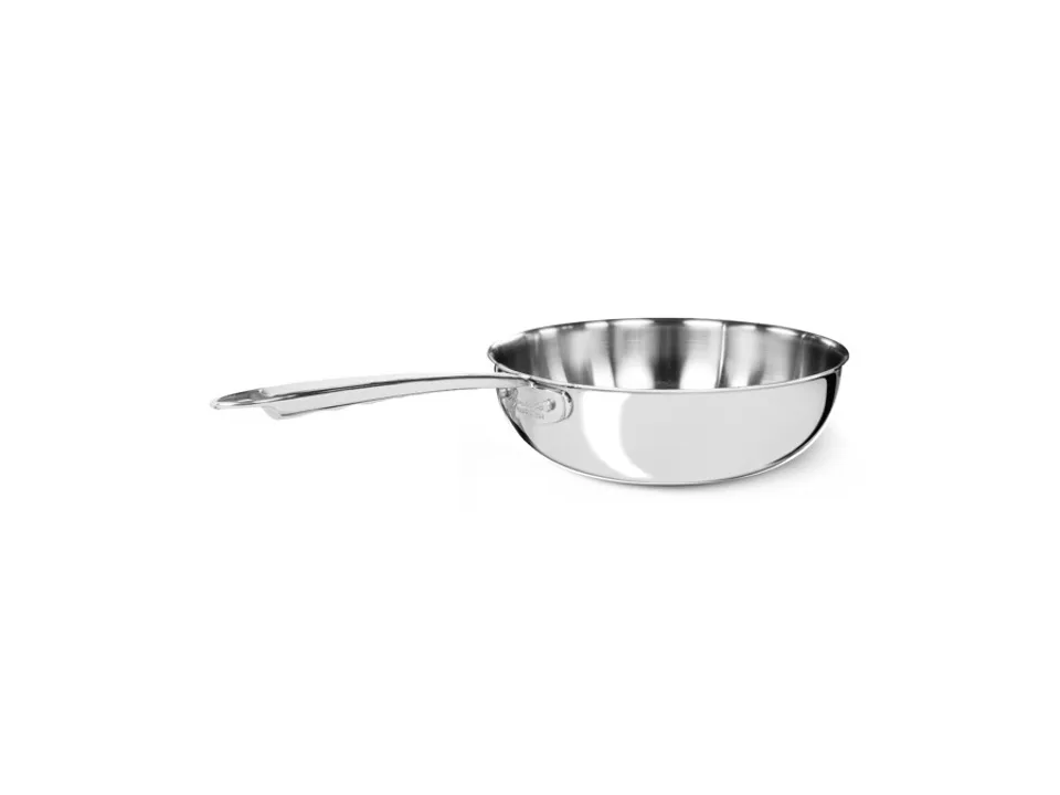 Padella a mantecare in aluinox 3ply lucido con 1 manico inox, ø 20 cm Offerta Limitata
