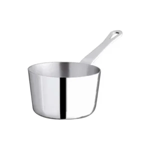 Casseruolino 1932 conico in aluinox 3mm 1 manico, ø 8 cm Scelto Dai Clienti