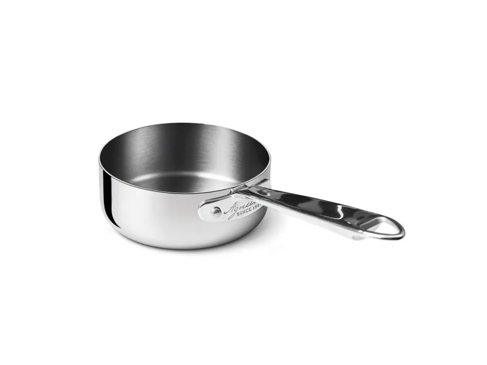 Novità Casseruola induzione 1907 bassa in alluminio e acciaio lucido 1 manico, ø 20 cm