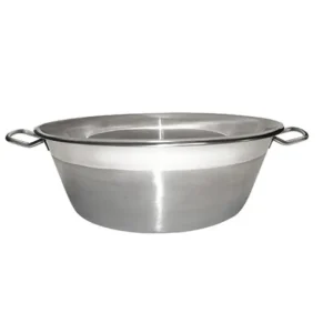 Bacinella marmellata in acciaio inossidabile con manici in metallo, ø 38 cm Super Prezzo