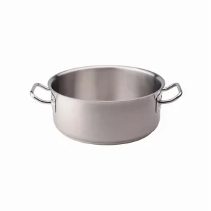 Ultime Pezzi Casseruola bassa in acciaio inox 2 maniglie - ø40