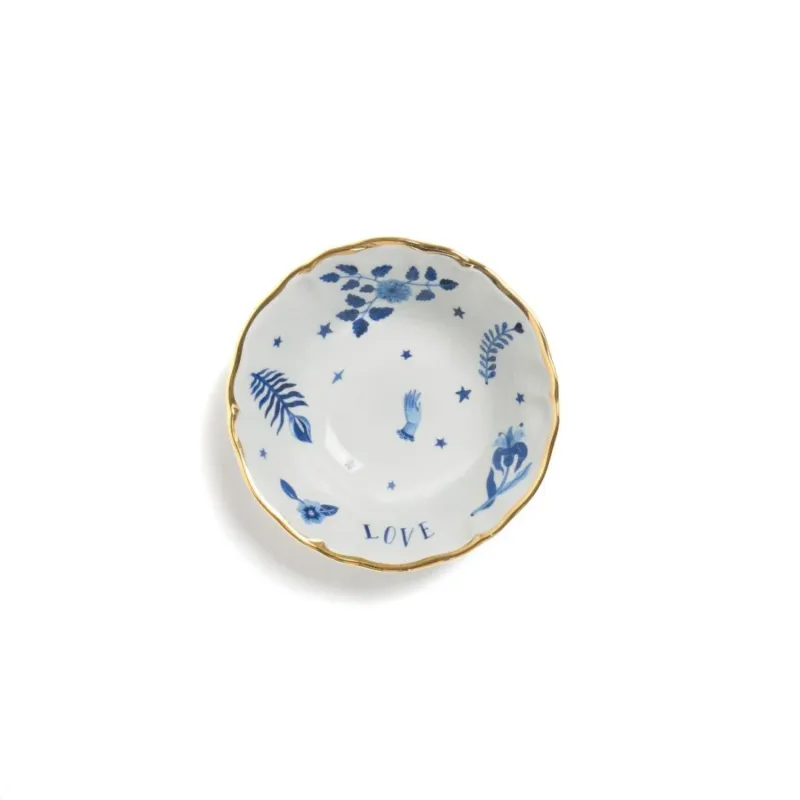 Bitossi Home La Tavola Scomposta Marino Coppetta - Decori Blu Professionale