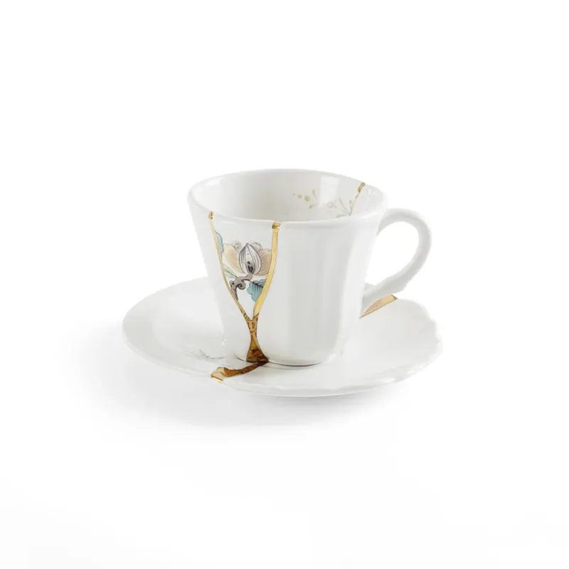 Seletti Kintsugi Tazzina da caffè Fiore Nuova Collezione