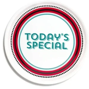 Solo Oggi Bitossi Home Guest Piatto pizza Today‘s Special