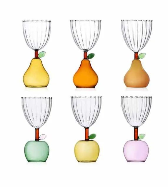 Offerta Del Giorno Ichendorf Fruits & Flower Set 6 Calici