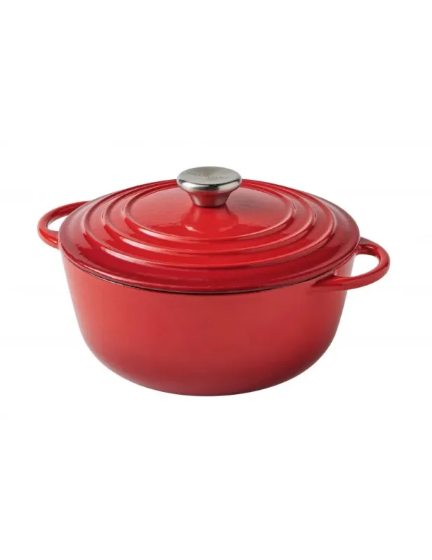 Brandani Casseruola Cocotte Rossa Ghisa Smaltata 4 L Sconto