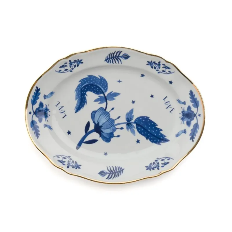 Offerta Bitossi Home La Tavola Scomposta Marino Vassoio Ovale