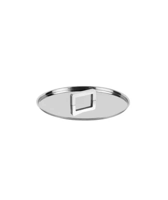 Prezzo Conveniente KnIndustrie Norma Coperchio in Acciaio Inox Lucido Cover 24 cm
