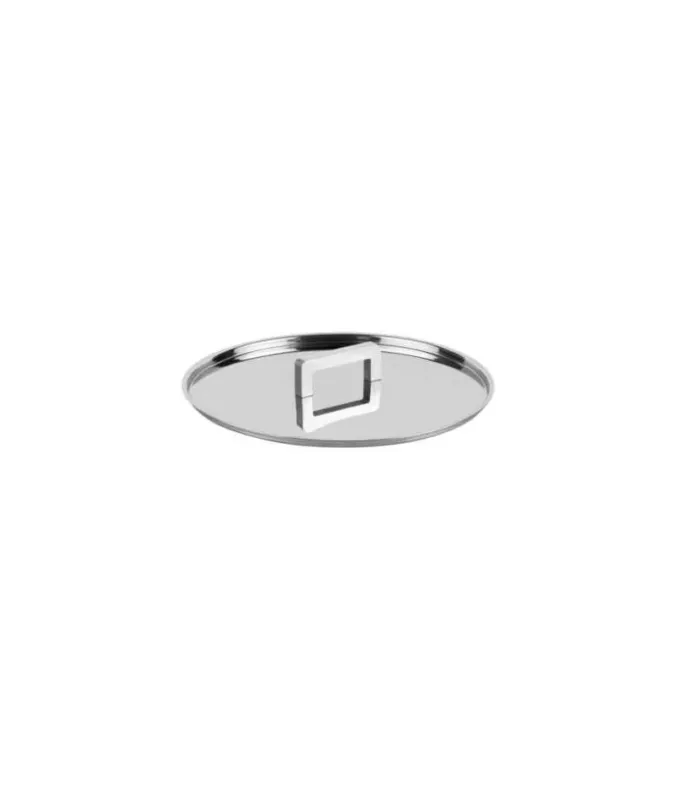 KnIndustrie Norma Coperchio in Acciaio Inox Lucido Cover 20 cm Spedizione Espresso