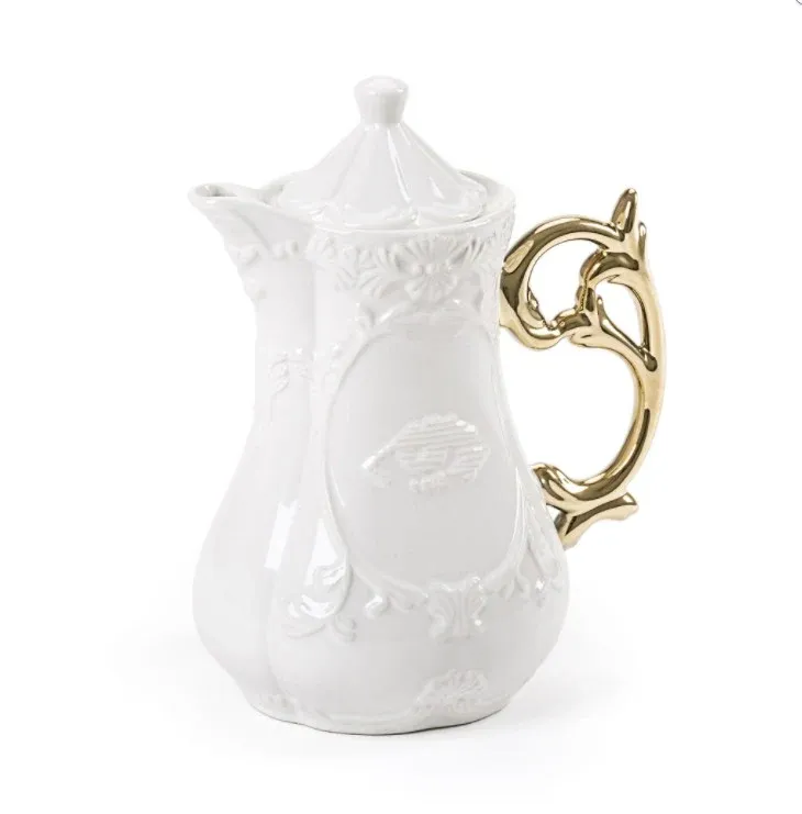 Economico Seletti I-wares Gold ITeapot teiera