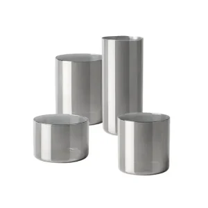 KnIndustrie Lime Lux Platino Collezione di Bicchieri Subito Disponibile