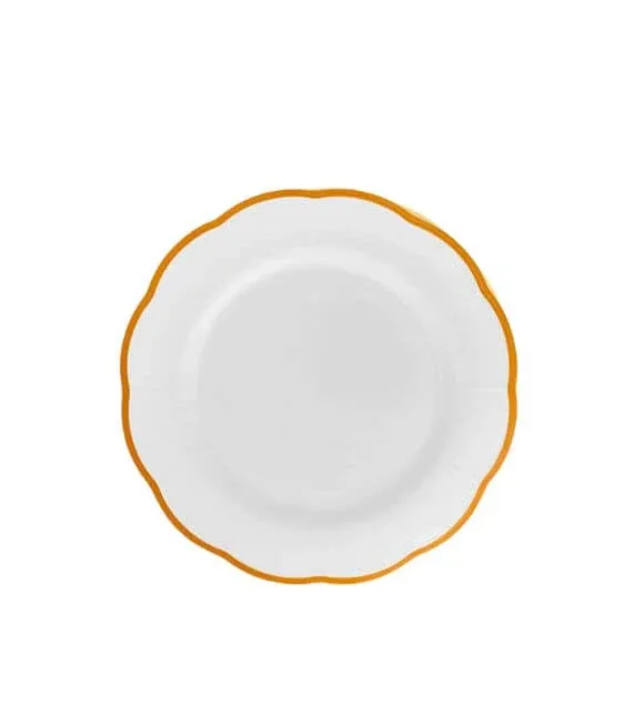 Nuova Collezione Bitossi Home Petalo Set 6 pz Piatto Frutta bordo smerlato Ocra