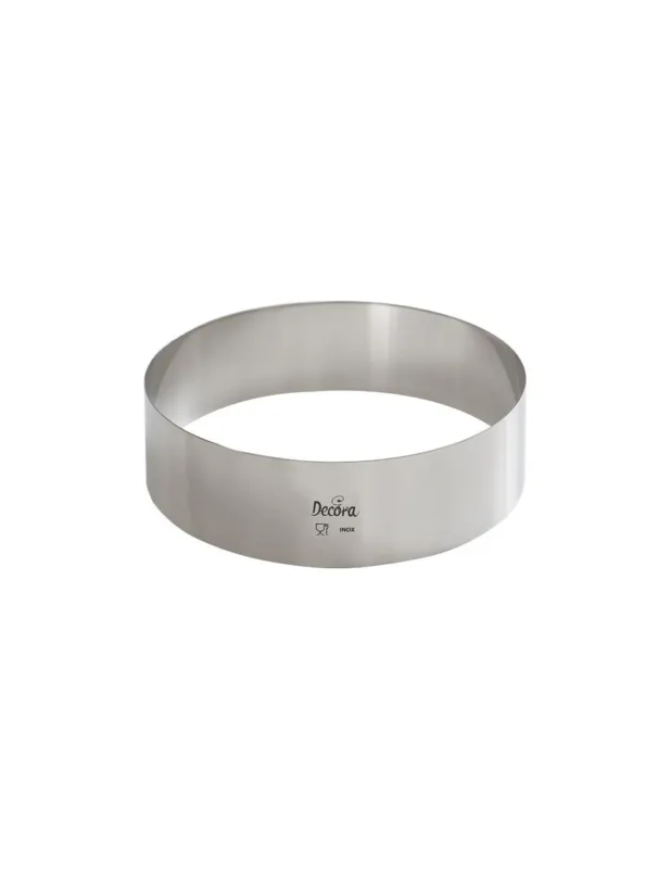 Decora - Cerchio Inox Diam. 20 x h 4,5 cm Promozione Esclusiva