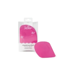 Decora - Set 2 Spatole Leccapiatto in Plastica Magenta 12,5 e 14,5 cm Saldi
