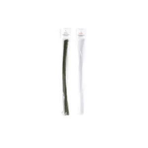Decora - Cf 50 steli per fiori 30 bianchi Miglior Prezzo