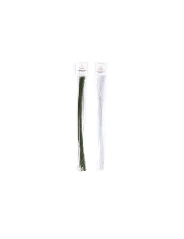 Decora - Cf 50 steli per fiori 30 bianchi Miglior Prezzo