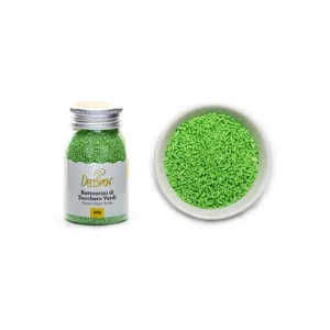 Sconto Decora - Cf 90 g bastoncini di zucchero verdi
