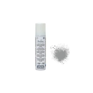 Decora - Colorante Spray Alimentare Metallizzato Argento 75 ml Economico
