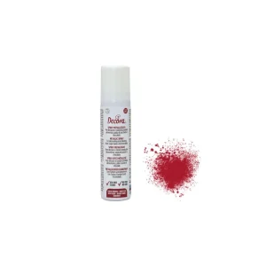 Decora - Colorante Spray Alimentare Metallizzato Rubino 75 ml Economico