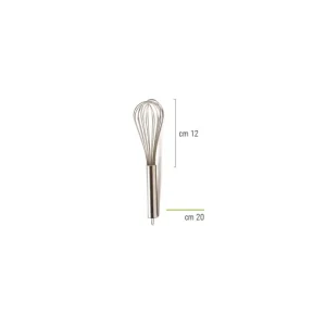 Di Tendenza Decora - Frusta in Acciaio Inox per Dolci 20 cm