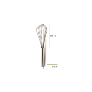 Scelto Dai Clienti Decora - Frusta in Acciaio Inox per Dolci 30 cm