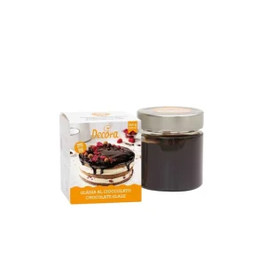 Decora - Glassa ciocco per copertura a specchio 250 g Popolare