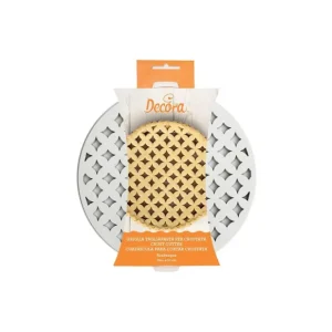 Offerta Decora - Griglia tagliapasta per crostate arabesque 30 cm