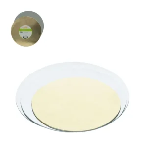 Decora - Sottotorta accoppiato oro e argento diametro 20 cm Occasione Imperdibile
