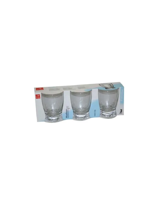 Bormioli - Bicchiere Calice Madison Acqua 24 cl da 3 pz Prezzo Scontato