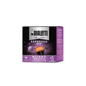 Bialetti - Capsule caffè Milano box 16 pezzi Nuova Collezione