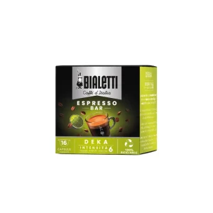Bialetti - Capsule caffè decaffeinato deka box 16 pezzi Vendita Finale