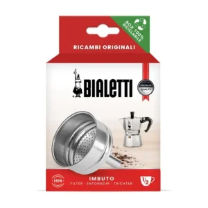 Pagamento Sicuro Bialetti Imbuto Ricambio Originale per Mokina 1/2 Tazza in Alluminio